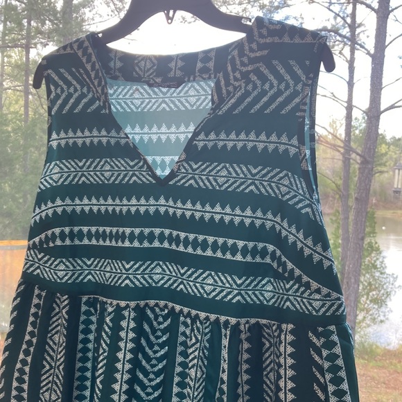 NWT BloomChic Sz 1x or 2X MARIA" midnight navy and white almost black - Picture 6 of 11